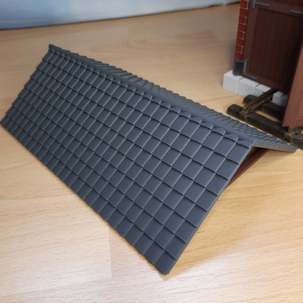 Lokschuppen für Feldbahnloks – Maßstab 1:22,5