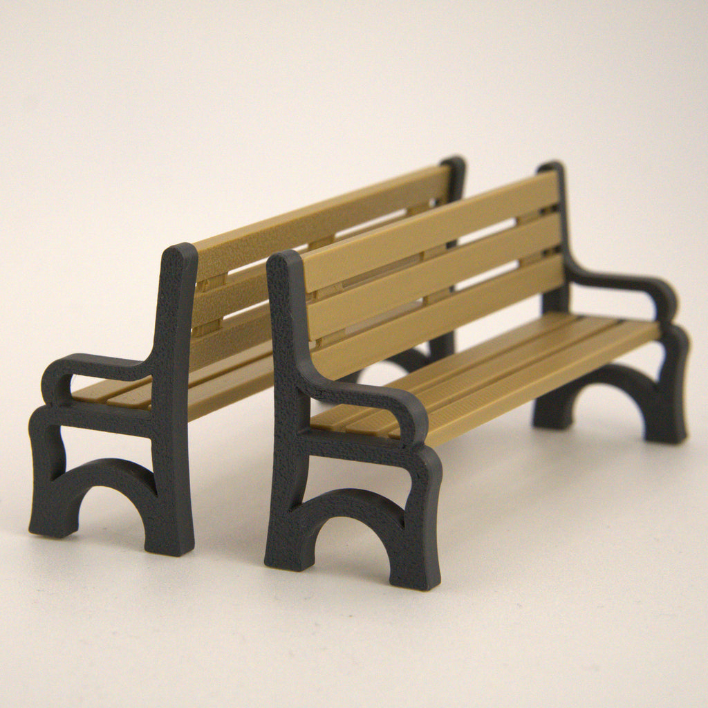 2 Parkbänke