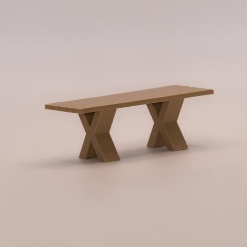 Parkbänke mit Tisch