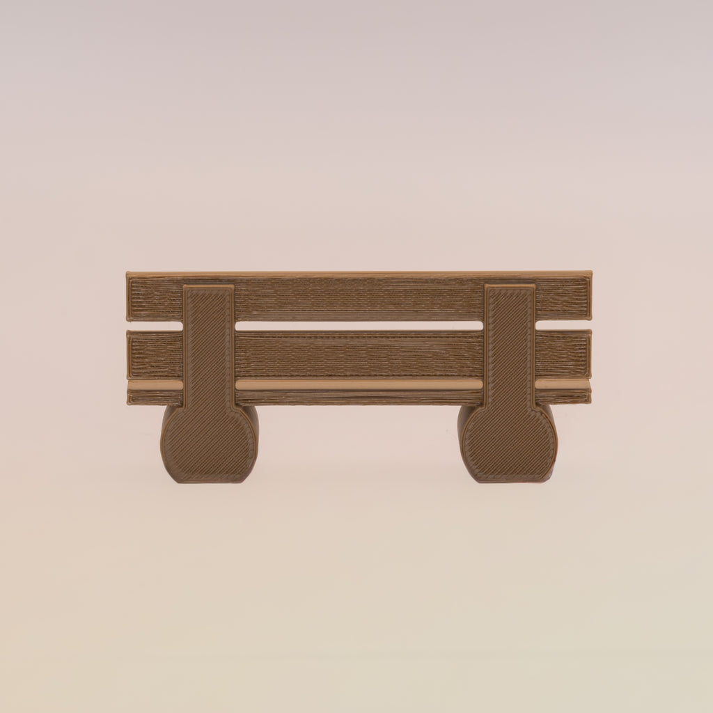 Parkbänke mit Tisch