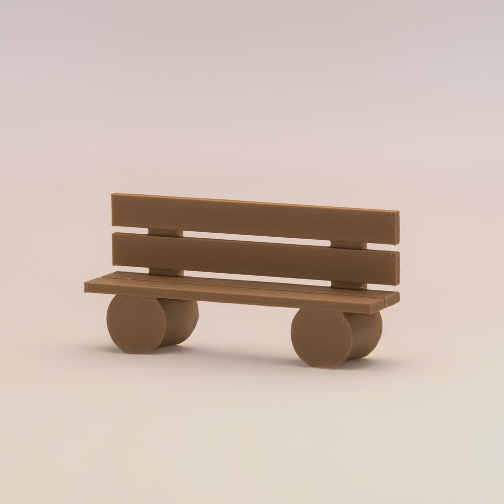 Parkbänke mit Tisch